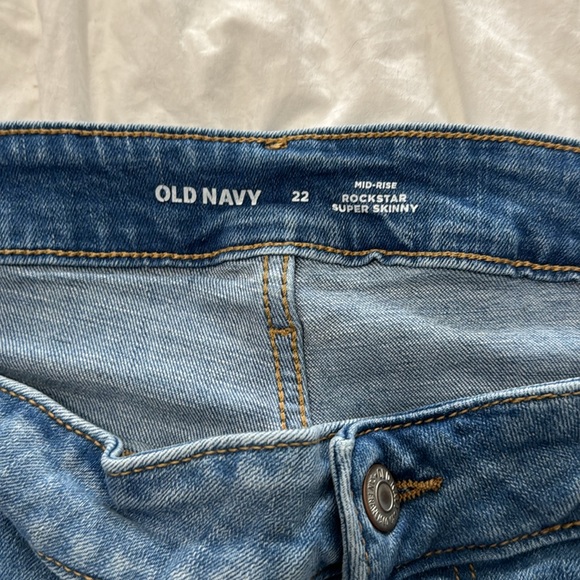 Old Navy rockstar skinny jeans 22 - Picture 2 of 4